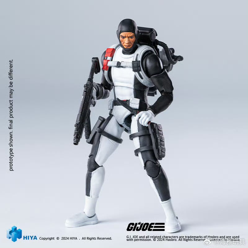 Pre-Order 1/18 Scale HIYA 4-Inch G.I. Joe Torpedo Action Figure - Exquisite Mini Collectible Series for Display & Military Diorama Scenes