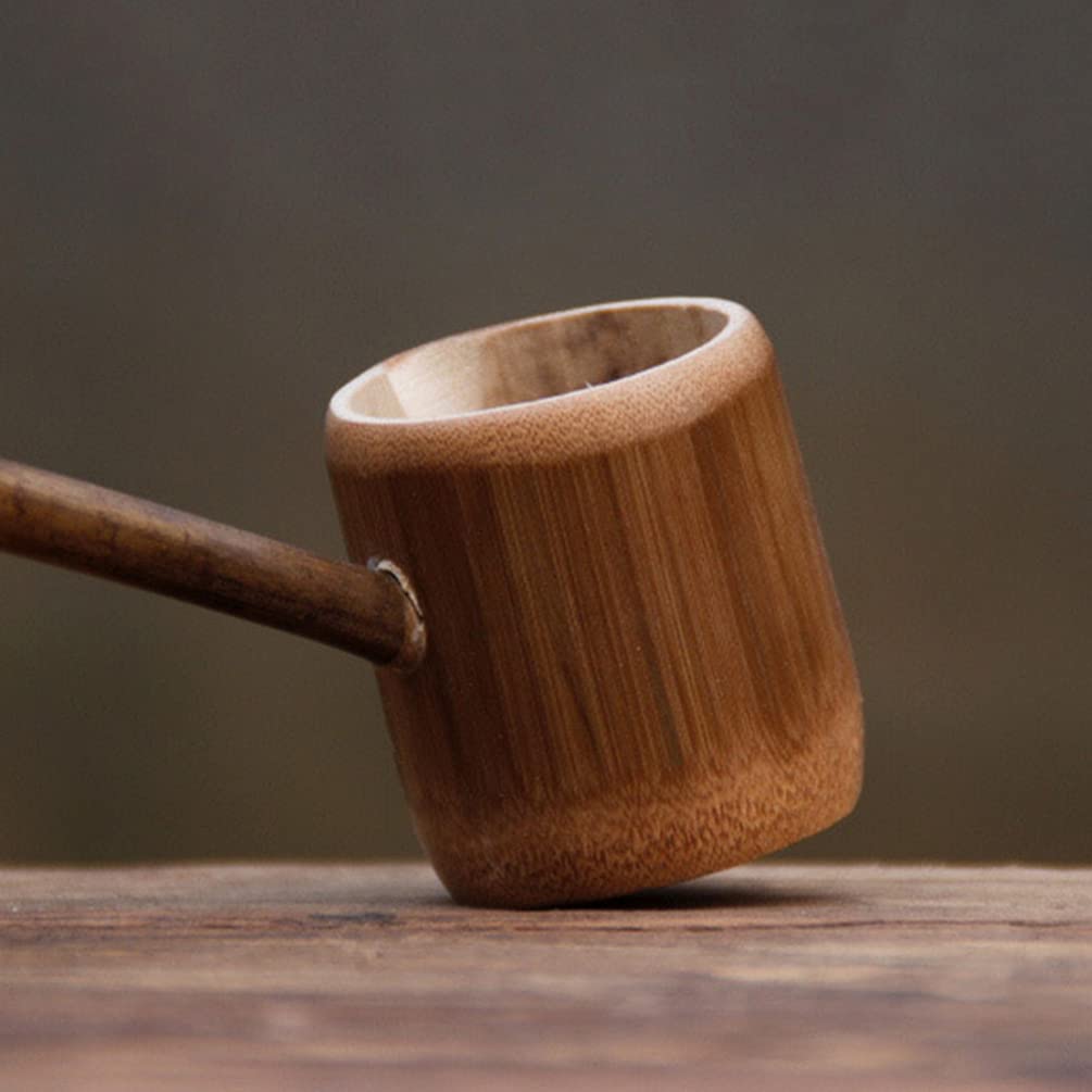 Japanese Style Long Handle Water Ladle - Tea Ceremony & Bath Dipper for Traditional and Modern Use