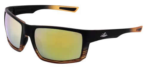 Gold Mirror Lens, Black/Tortoise Frame