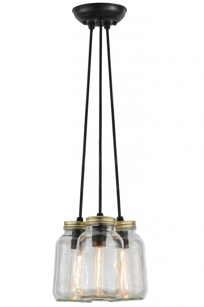 Meyda Tiffany 145069 Mason Jar Ceiling Light Fixture - Vintage Style 9