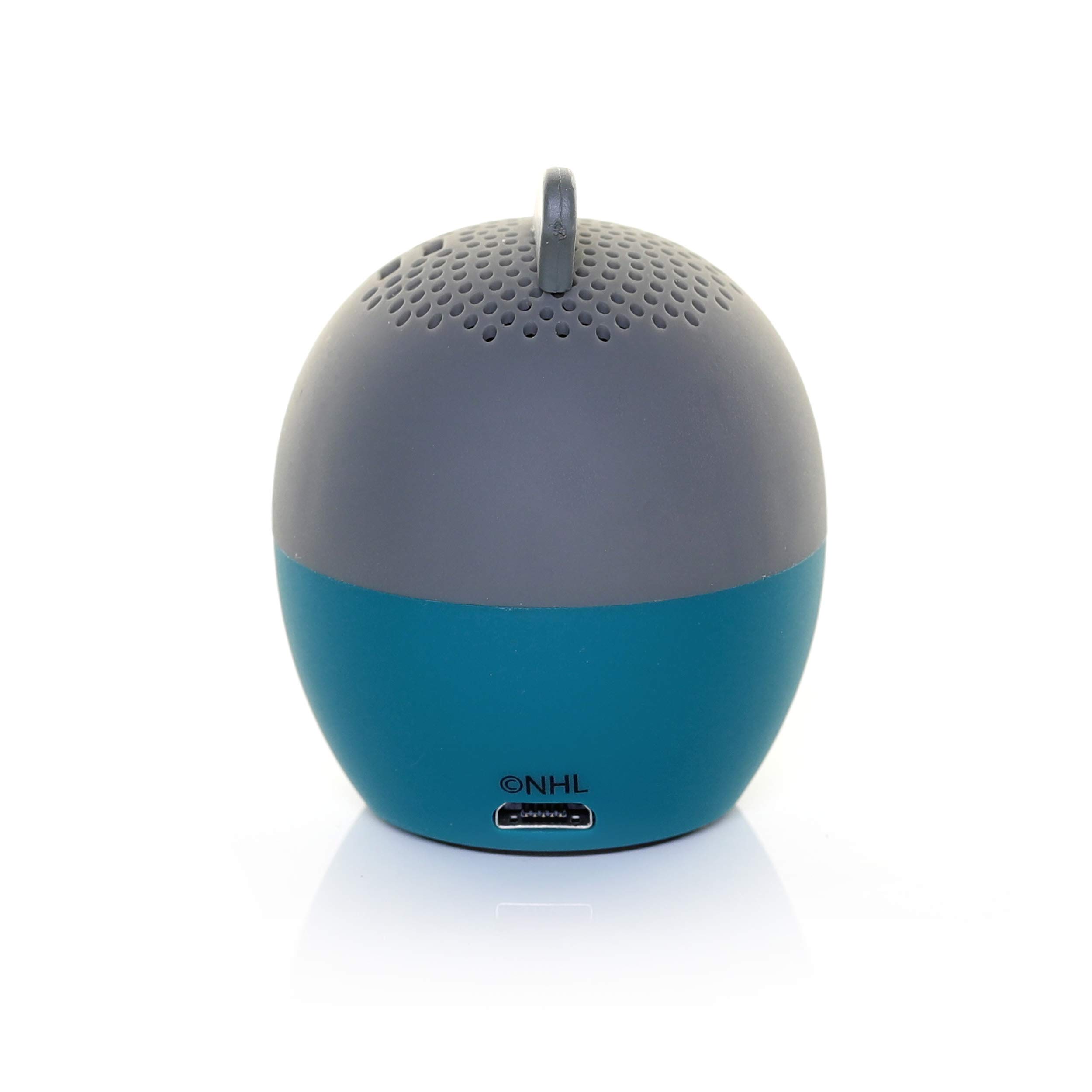San Jose Sharks NHL Bitty Boomers Wireless Bluetooth Speaker - Portable Mini Speaker for Hockey Games, Tailgating & Home Decor