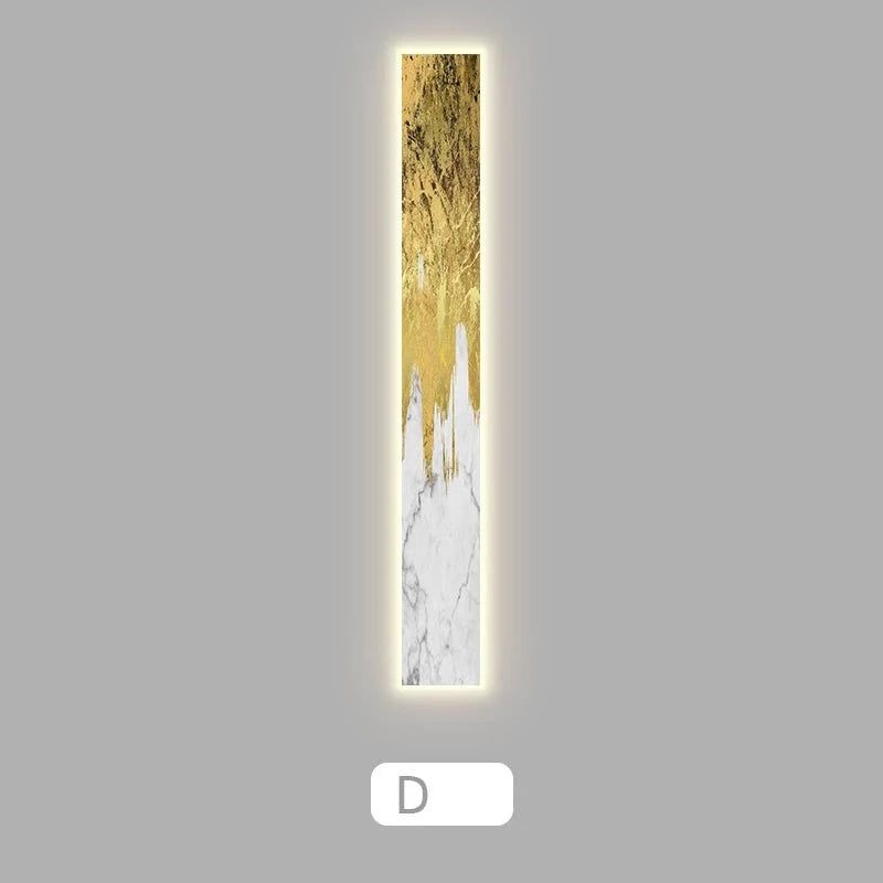 Abstract LED Panel Wall Lamp - Modern Indoor Lighting Fixture for Living Room, Bedroom & Office Decor