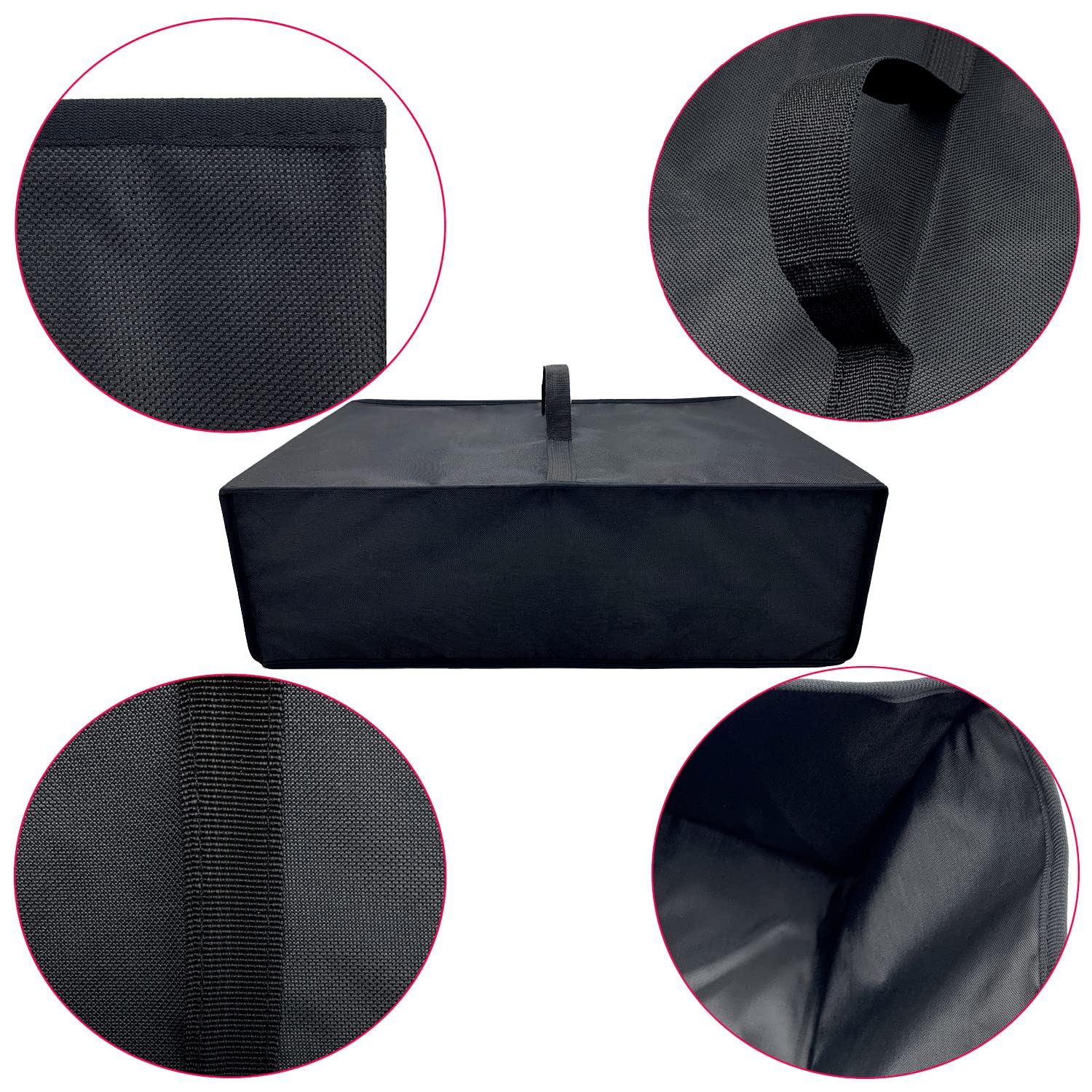 Wanty Black Antistatic Waterproof Dustproof Nylon Fabric Printer Cover Case Protector for Epson V600 & Canon Canoscan Photo Scanners - Perfect for Home Office & Studio Equipment Protection