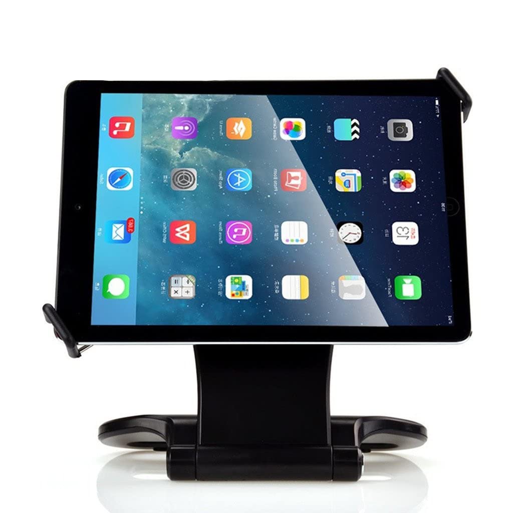 Kastar 360° Swivel Rotating Tablet Stand Holder with Collapsible Base - Universal Compatible with iPad 1/2/3/4, iPad Mini, iPad Air, Samsung Galaxy Tabs & 7-10 Inch Tablets - Perfect for Home, Office & Travel Use (Black)