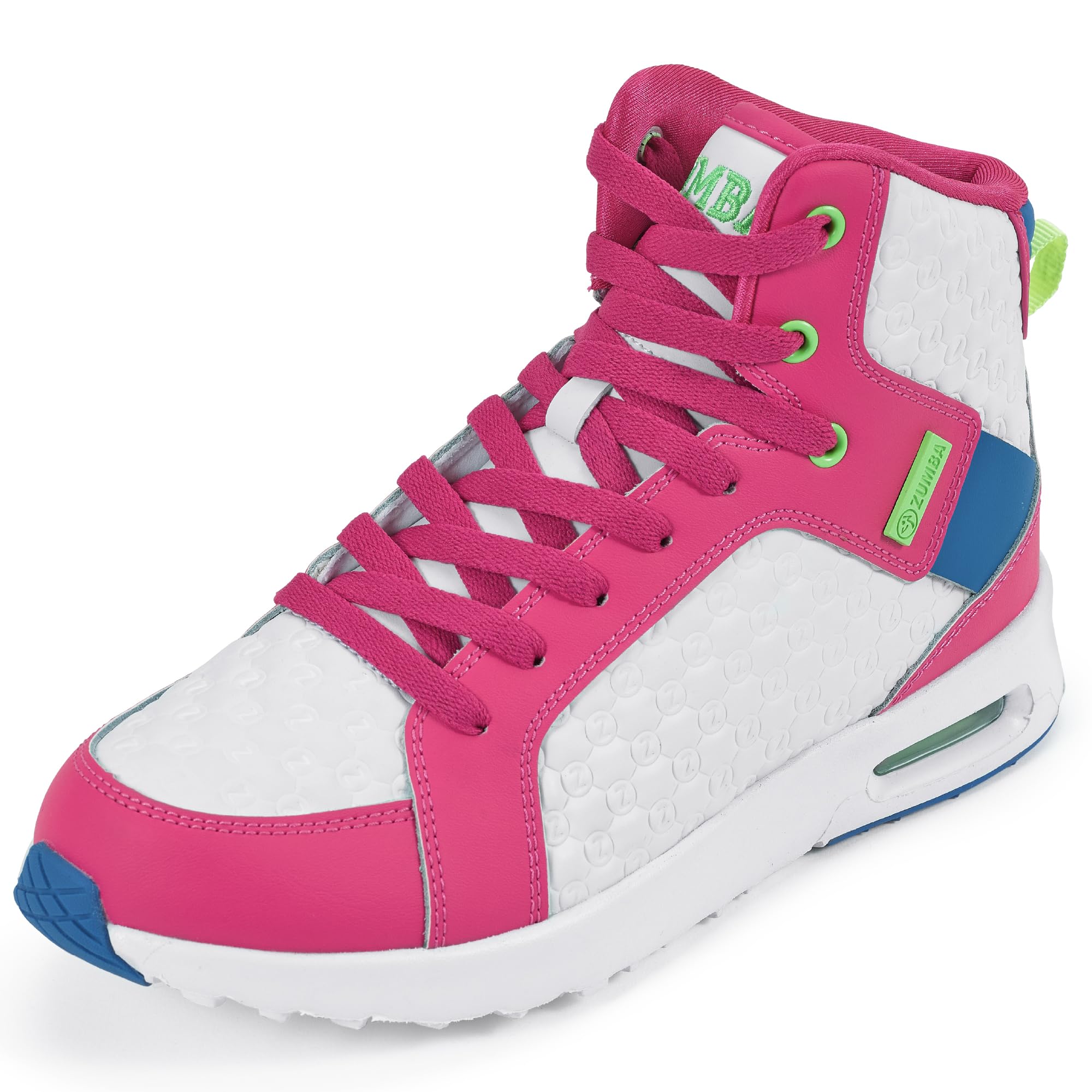 ZUMBA Street Boss Women's High Top Sneakers - Comfortable Gym & Dance Shoes for Workout, Fitness, and Active Wear | Perfect for Zumba Classes, Dance Practice, and Casual Street Style