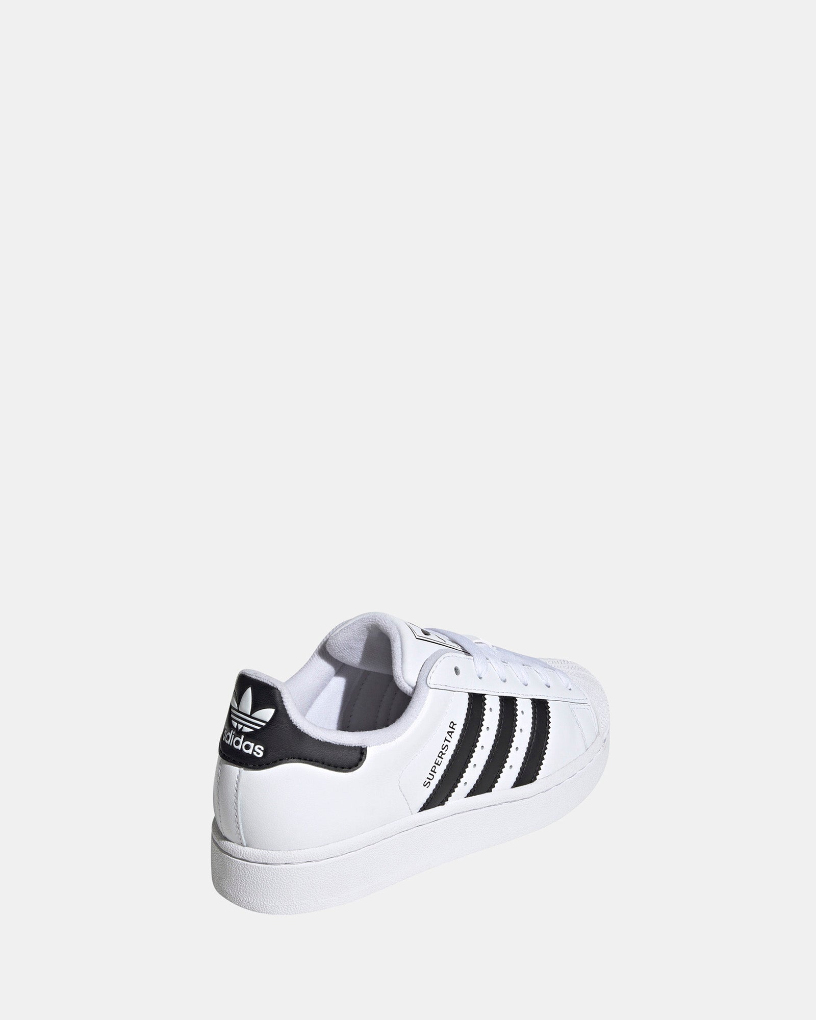 Adidas Superstar II Grade School Sneakers - White/Black - Classic Kids' Shoes for School, Casual Wear & Everyday Comfort