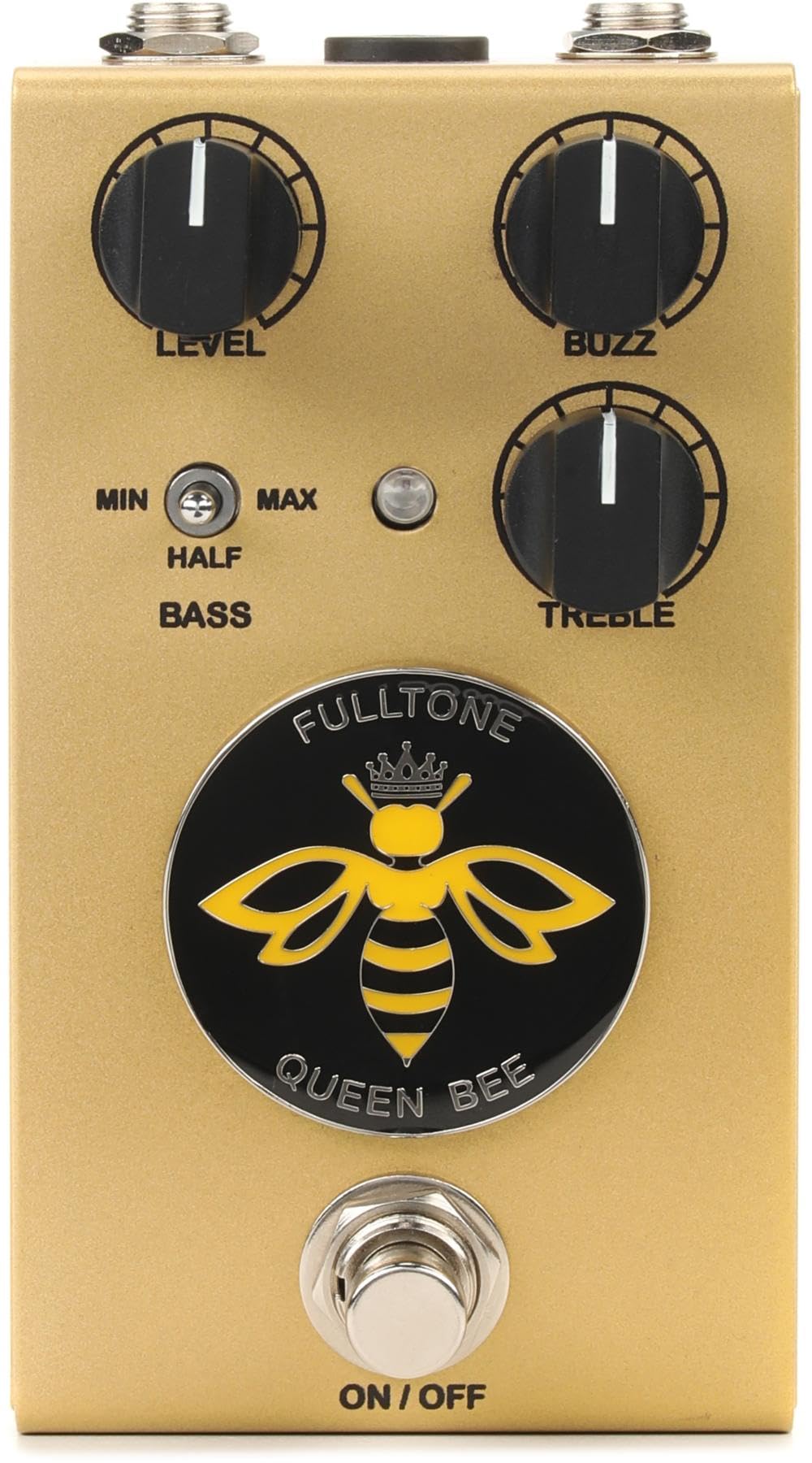 Fulltone Custom Shop Queen Bee Germanium Fuzz Pedal - Vintage-Inspired Guitar Effects Pedal for Blues, Rock & Stompbox Enthusiasts - Perfect for Stage Performances & Studio Recordings