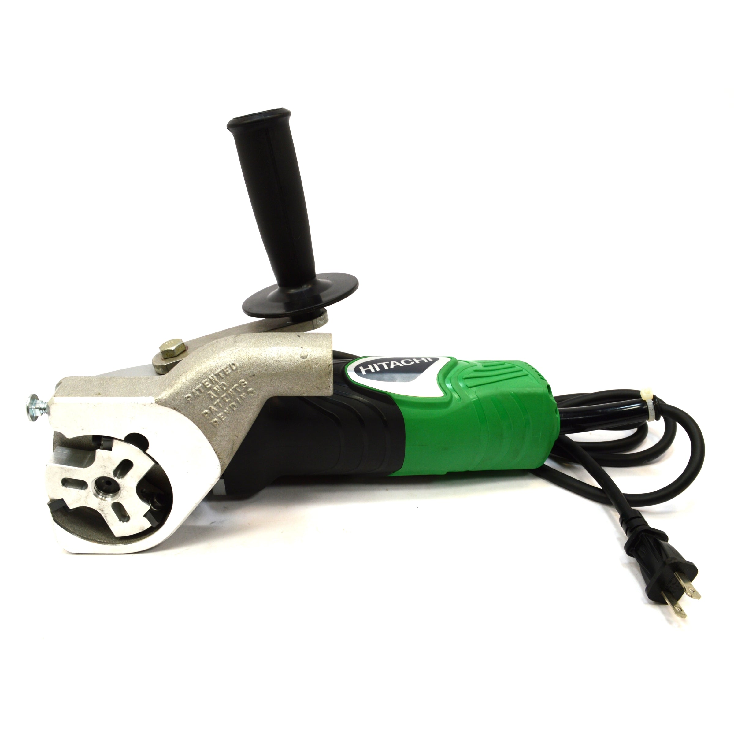 Refurbished Hitachi G12SA3 4-1/2 Inch Disc Grinder - 8 Amp Power Tool with Paint Shaver Pro Attachment | Ideal for Metalworking, Woodworking & DIY Projects