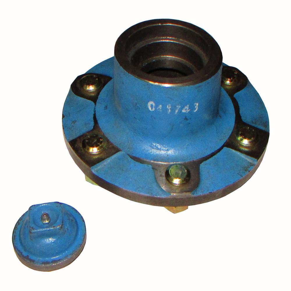 RAParts S.129390 Front Hub Assembly - Fits Ford & New Holland Tractors - Replacement for Less Cups & Bearings - Perfect for Farm Equipment Repairs & Agricultural Maintenance