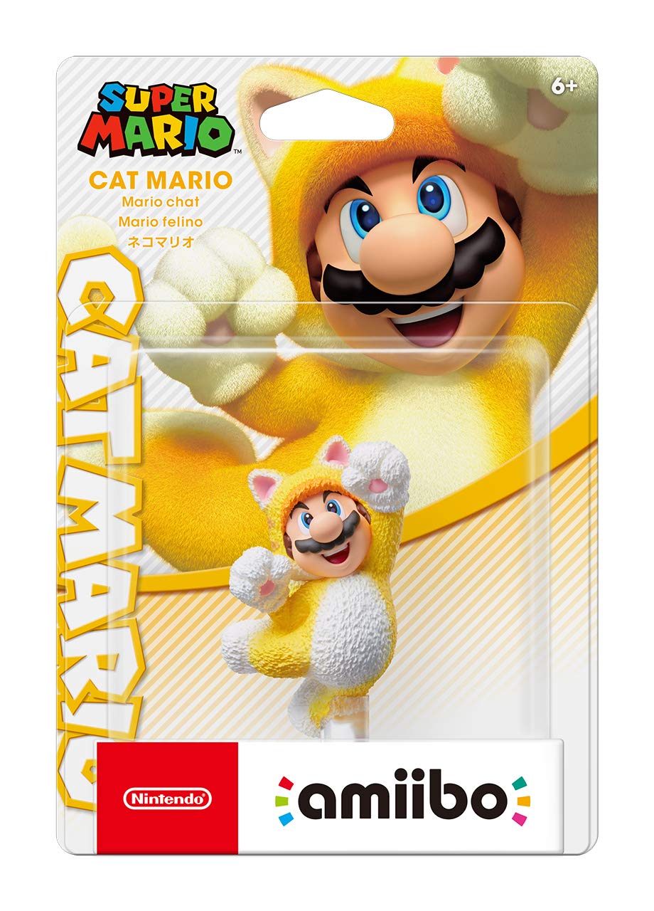 Nintendo amiibo - Cat Mario Figure - Super Mario Series for Nintendo Switch (Japan Import) - Perfect for Gaming Collectors & Super Mario Fans