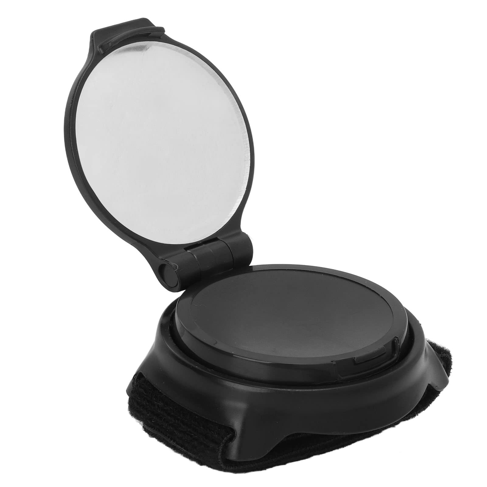 Adjustable Wristband Bike Mirror - 360° Rearview Cycling Safety Mirror for Bicycles & Motorcycles - Black - Perfect for Commuting, Road Biking & Outdoor Adventures