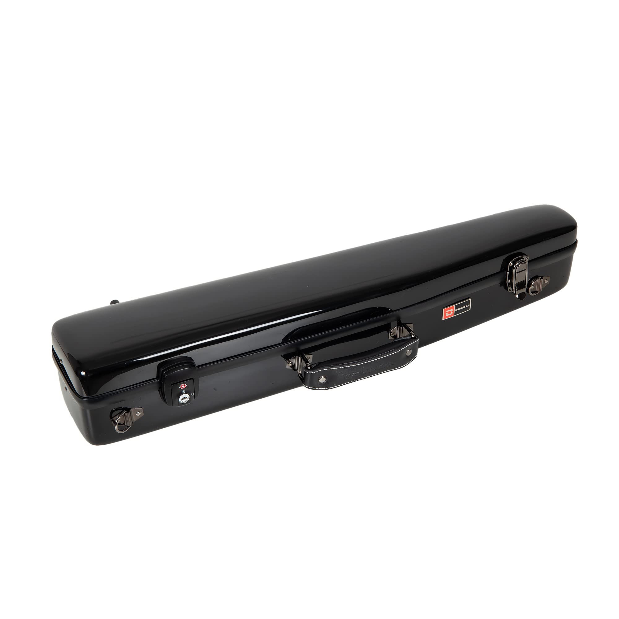 Professional Soprano Saxophone Case with TSA Lock - Jet Black Glossy Finish, Detachable Backpack Straps & Accessory Pocket | Durable Protection for Traveling Musicians | Perfect for Music Schools, Performances & Studio Sessions