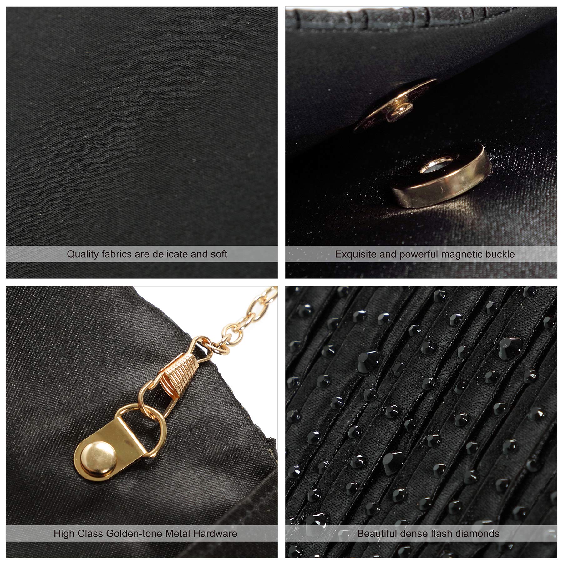 Mihawk Women's Clutch Purses & Evening Bags - Elegant Handbags for Parties, Weddings & Special Occasions | Perfect for Night Out, Formal Events & Gift Giving