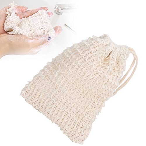 Natural Ramie Soap Bag for Body Wash & Exfoliating - Eco-Friendly Soap Saver Mesh with Quick-Drying Foam Technology - Perfect for Shower, Bath and Spa Massage