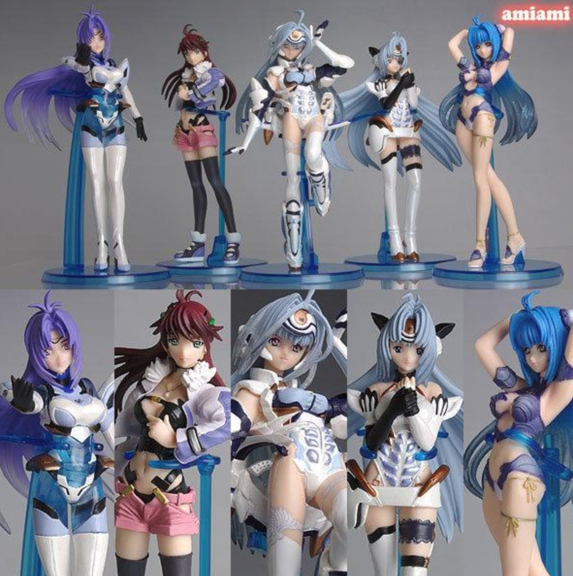 Bandai Figure Meister Xenosaga Kos-Mos Vol.2 - 10-Piece Anime Trading Figure Set for Collectors | Perfect for Display, Gifts & Anime Conventions