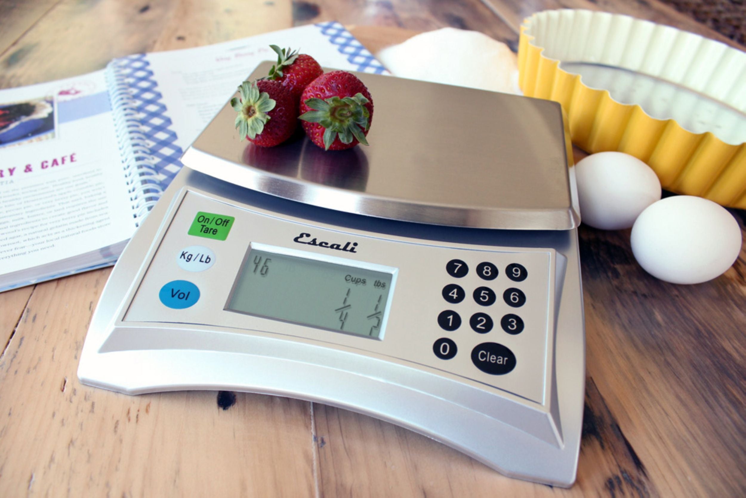 Digital Kitchen Scale for Baking - 11lb/5kg Precision Food Scale with LCD Display, Stainless Steel Platform, Perfect for Measuring Flour, Sugar, Coffee (Home & Professional Baking Use)