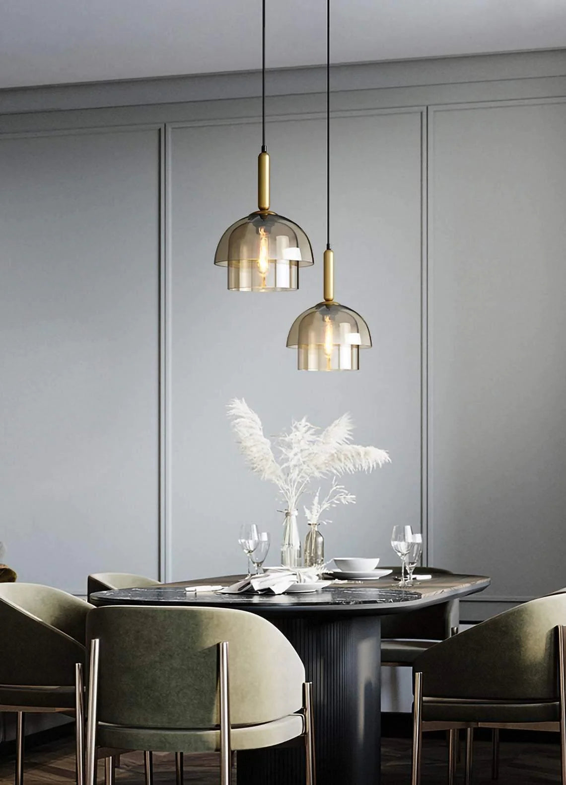 Stylish Jolly Pendant Lamp - Modern Hanging Light Fixture for Dining Room, Kitchen Island & Bedroom Decor