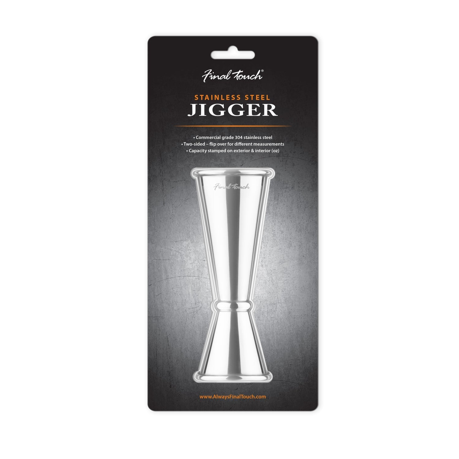 Premium Stainless Steel Double Jigger 1oz & 2oz (30ml & 60ml) - Professional Bartender Tool for Cocktail Mixing, Measuring, and Home Bar Use