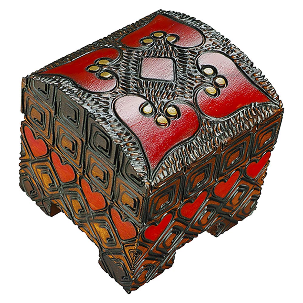 Heart-Shaped Linden Wood Jewelry Box - Handmade Ring Box for Wedding, Engagement, Valentine's Day Gift - Perfect for Proposal, Anniversary & Romantic Keepsake Storage