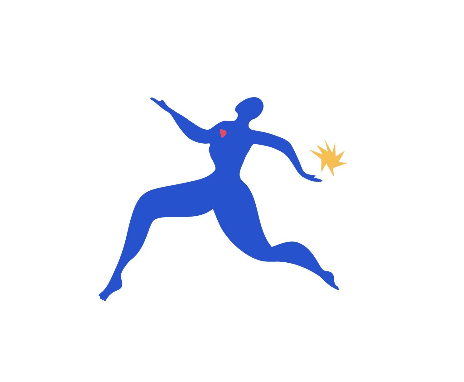 Modern Cutout Dancers Wall Art - Henri Matisse Inspired Home Decor for Living Room, Bedroom & Office