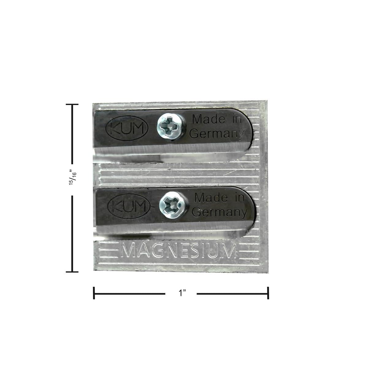 Professional Metal Double Hole Pencil Sharpener for Artists & Students - Perfect for Sketching, Drawing & Office Use