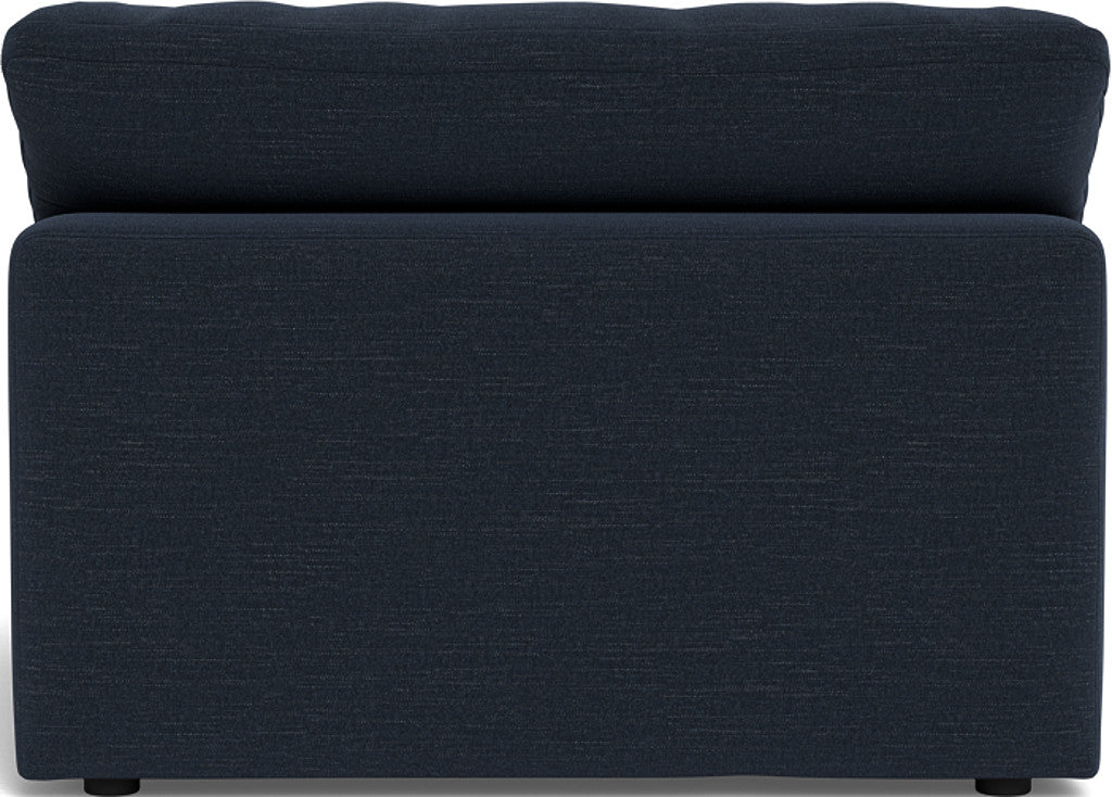 Fluffy Armless Chair - Ultra Soft Comfort for Living Room, Bedroom, or Office - Perfect for Relaxing, Reading, and Lounging
