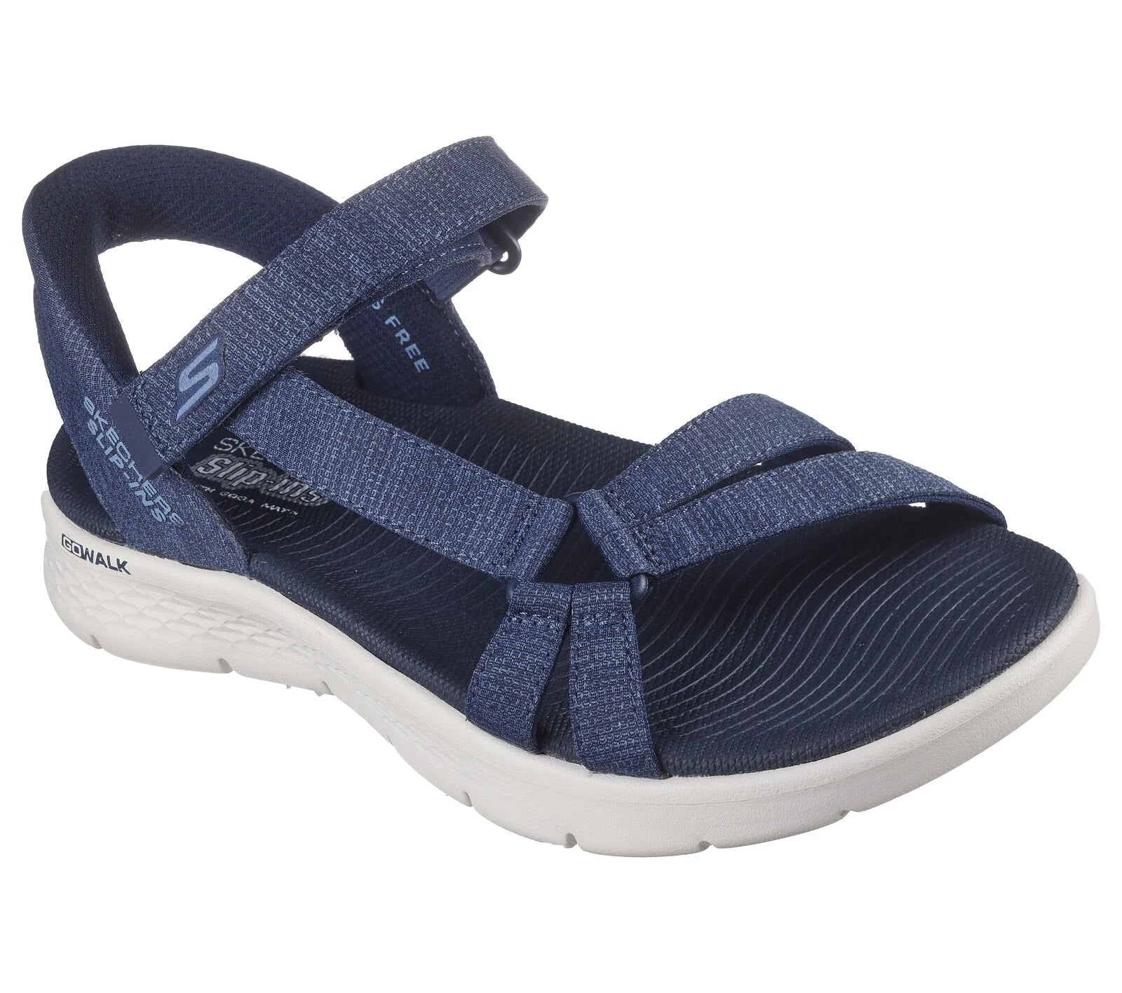 Women's Slip-On GOwalk Flex Sandals with Comfortable Cushioning - Perfect for Walking, Travel & Summer Outfits