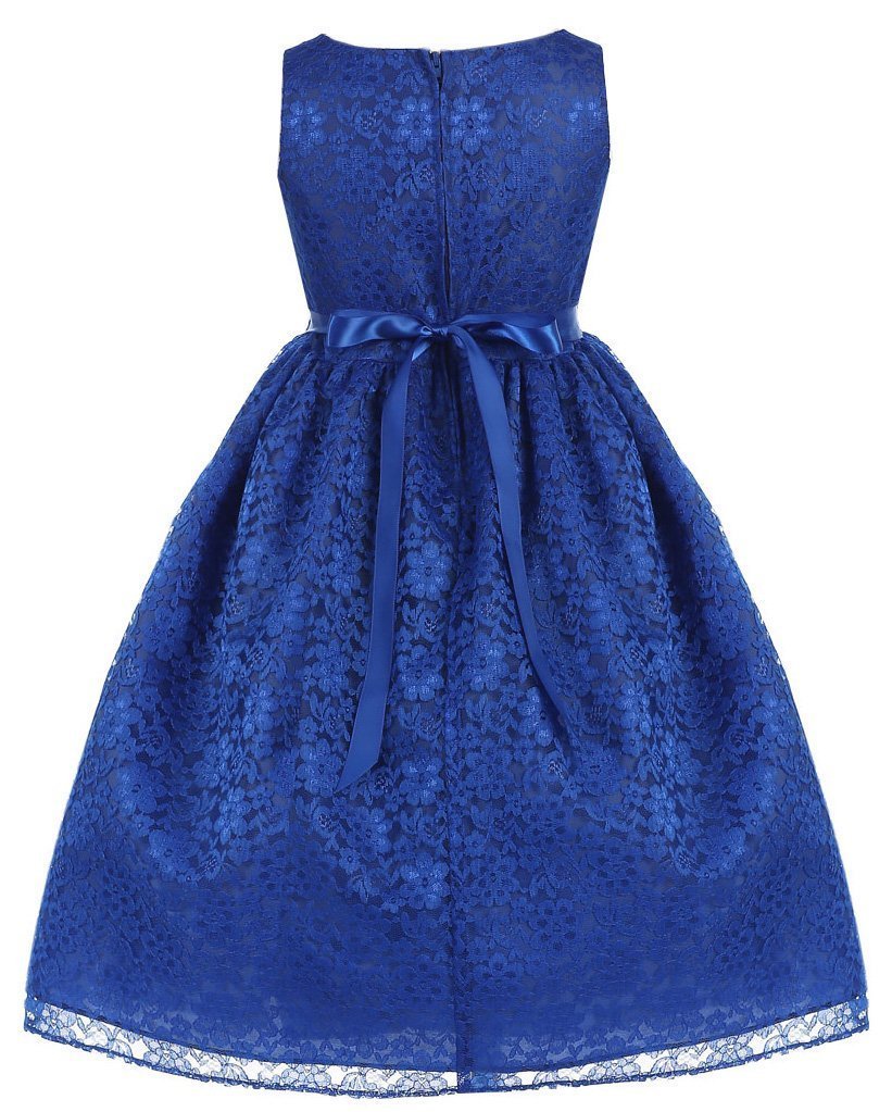 Adorable Lace Overlay Floral Girls Dresses for Spring & Summer | Toddler Flower Party Dresses | Perfect for Easter, Birthday Parties & Photo Shoots