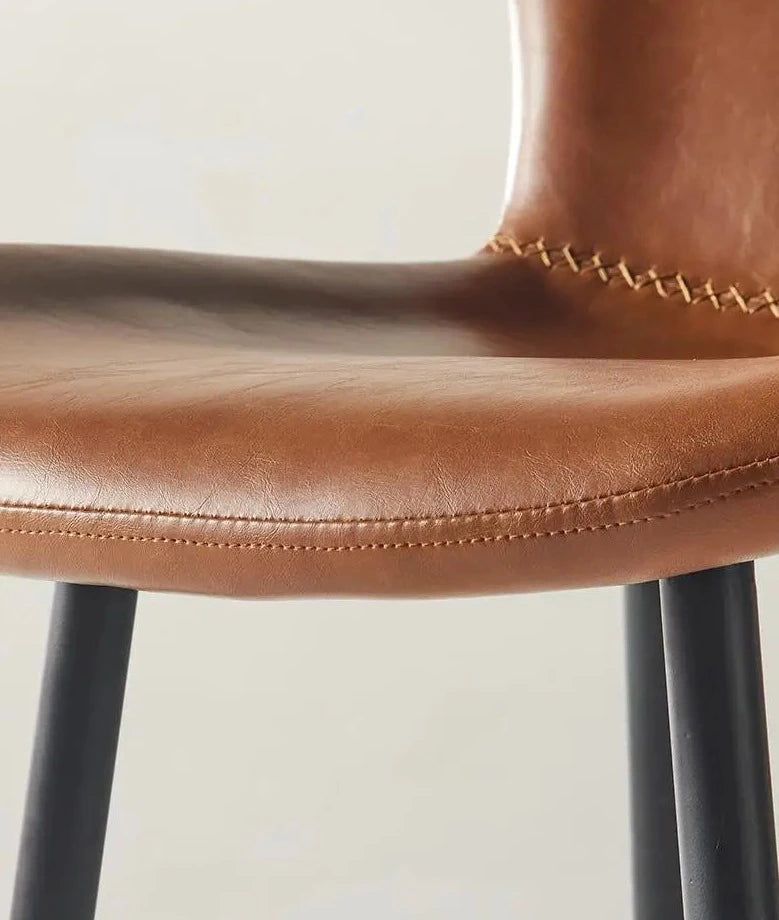 Ergonomic Bar Stools for Kitchen Island - Adjustable Height Counter Stools with Back Support - Perfect for Dining, Entertaining & Home Office Use