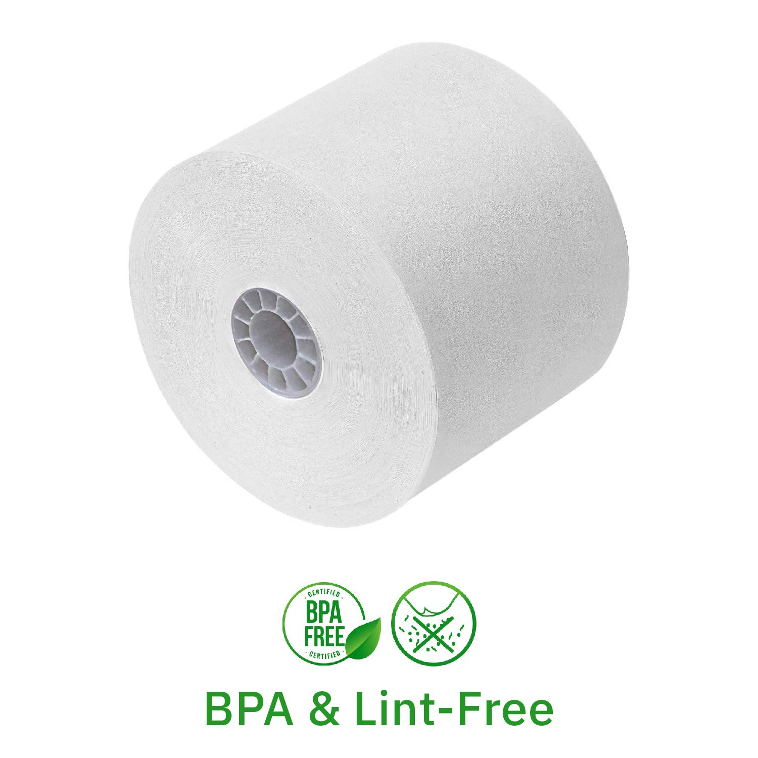 Star SP700 Printer Compatible Clover White Bond Receipt Paper Rolls - 3