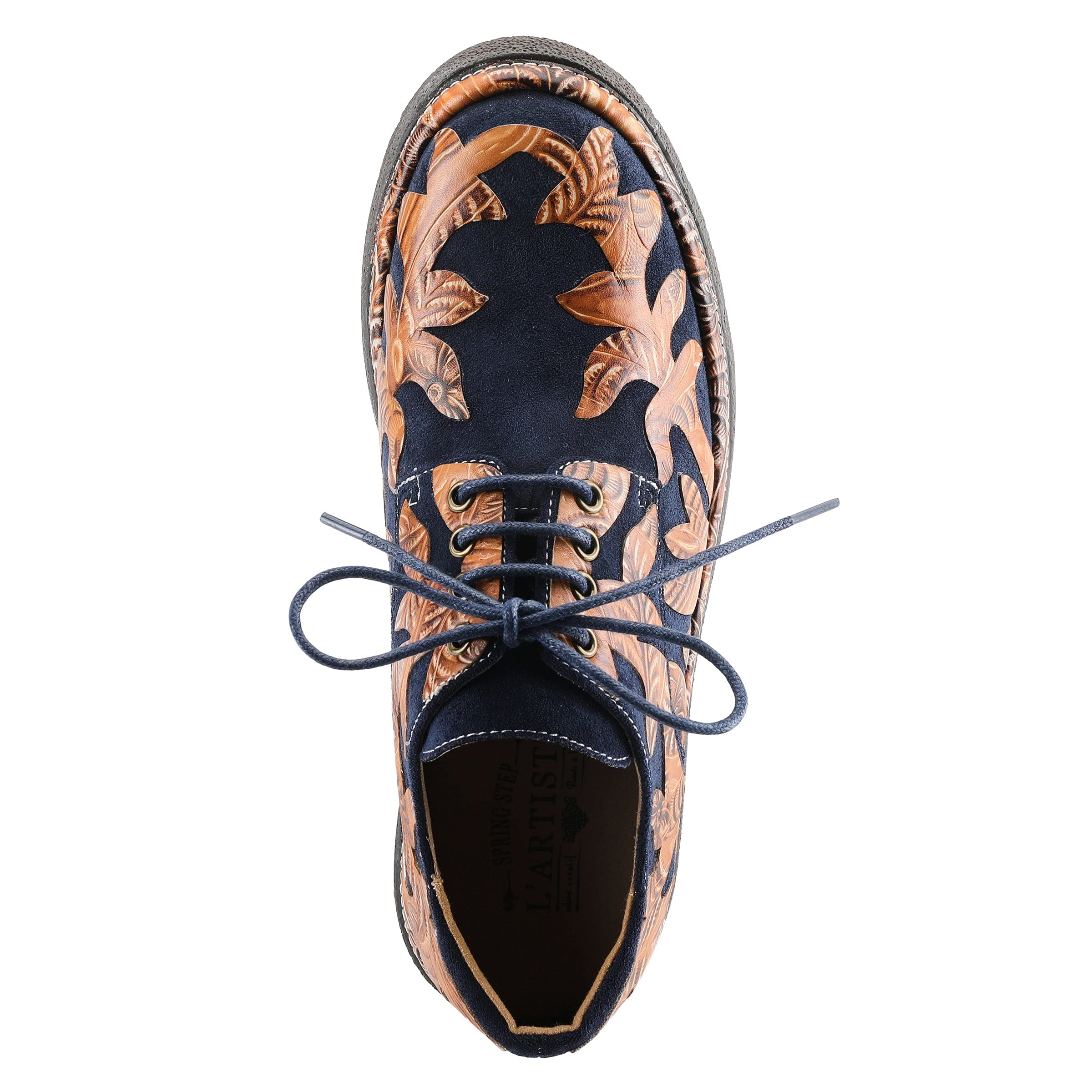 Spring Step L'Artiste Women's Jigsaw Sneakers - Comfortable Casual Walking Shoes for Women | Perfect for Work, Travel & Everyday Wear