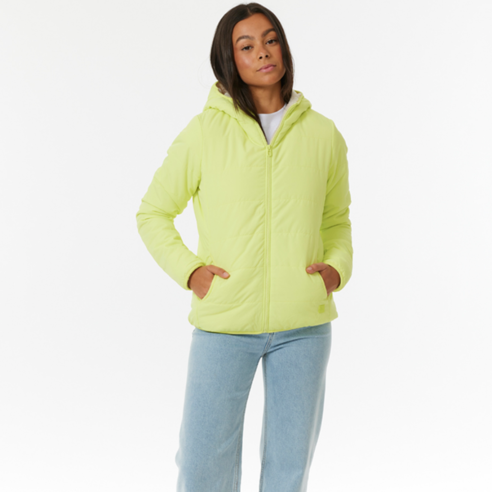 Rip Curl Women's Anti Series Anoeta Classic Jacket - Waterproof Windbreaker for Surfing, Hiking & Outdoor Adventures