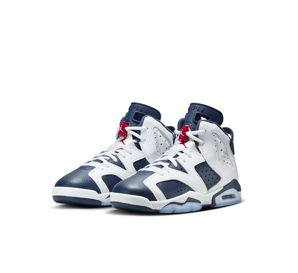 Air Jordan 6 Retro GS Basketball Shoes for Kids - Classic Sneakers for School, Sports & Streetwear Fashion