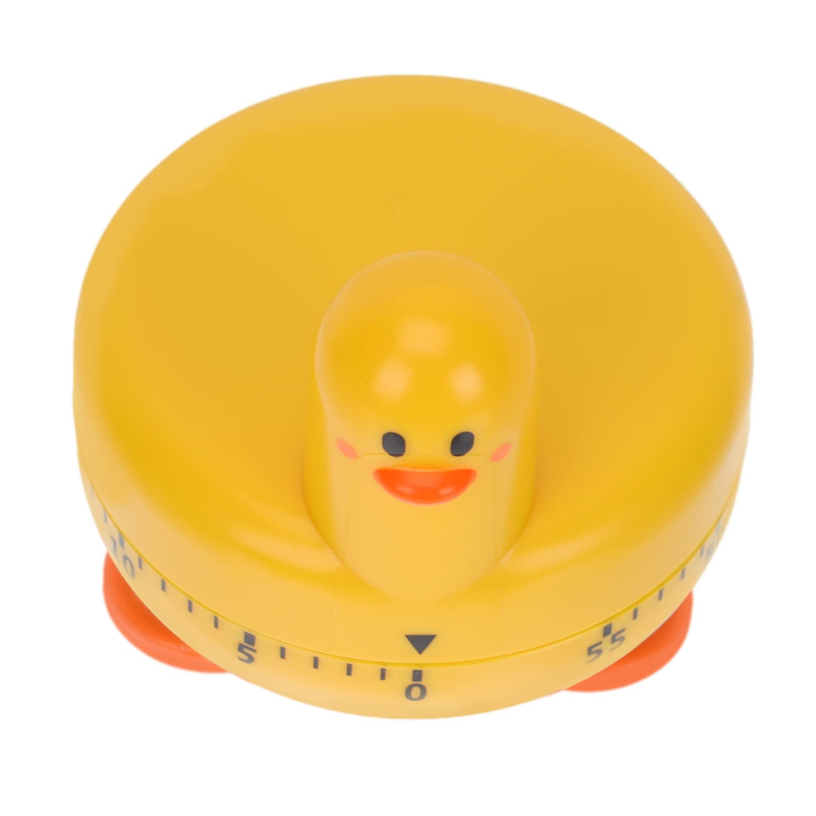 Angoily 60-Minute Cute Duck Mechanical Kitchen Timer - Loud Alarm, Easy to Operate for Cooking, Study & Beauty Routines | Fun Animal-Themed Countdown Clock for Kids Classroom & Home Use