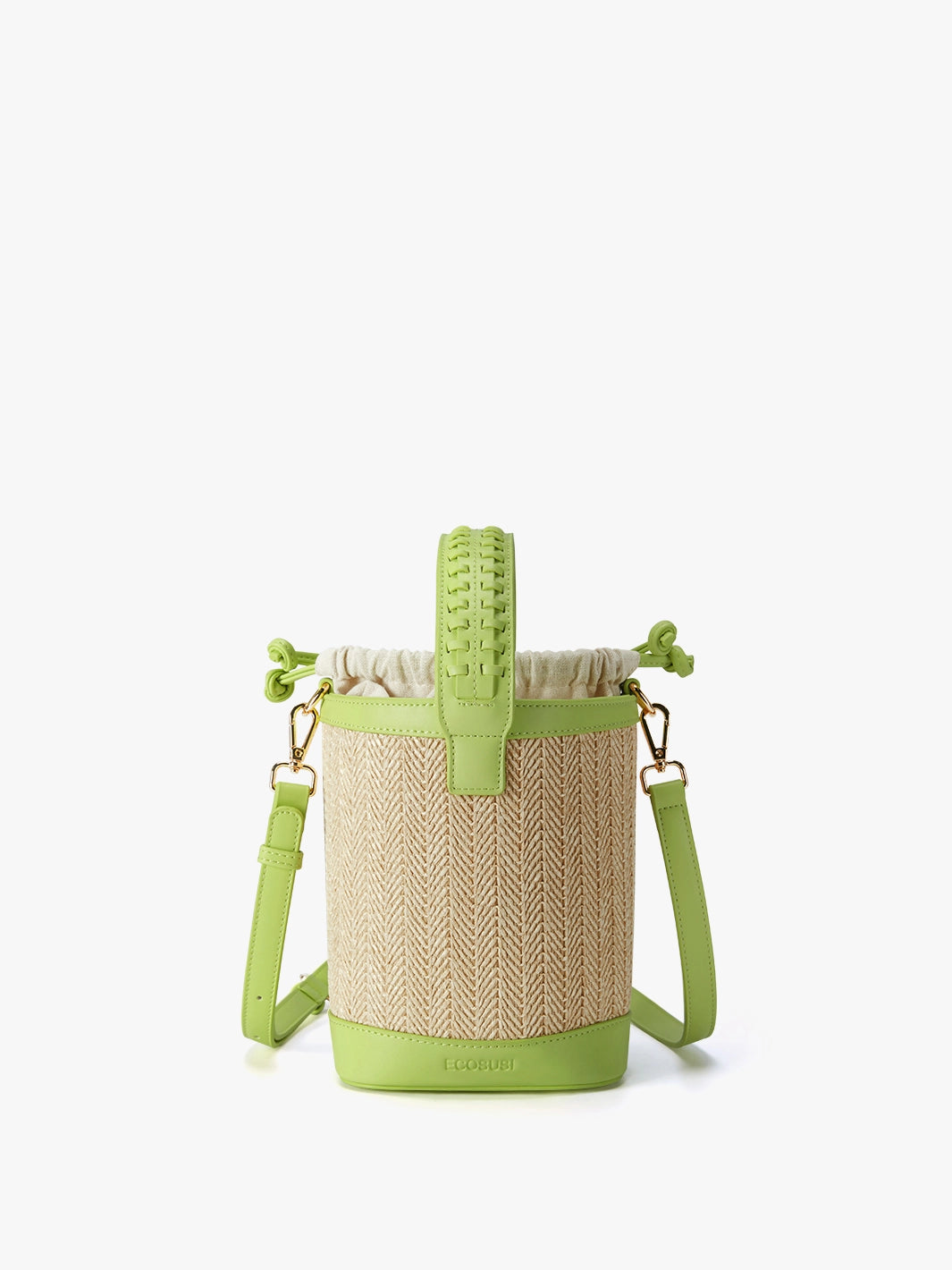 Stylish Marina Raffia Straw Bucket Bag for Women - Summer Beach Tote, Boho Chic Handbag for Travel, Shopping & Outdoor Activities