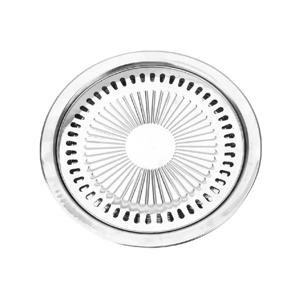 SLATIOM Non-Stick BBQ Gas Grill Pot - Indoor/Outdoor Stove Top Grill Pan for Kitchen, Camping & Backyard Cooking - Perfect for Burgers, Steaks & Vegetables