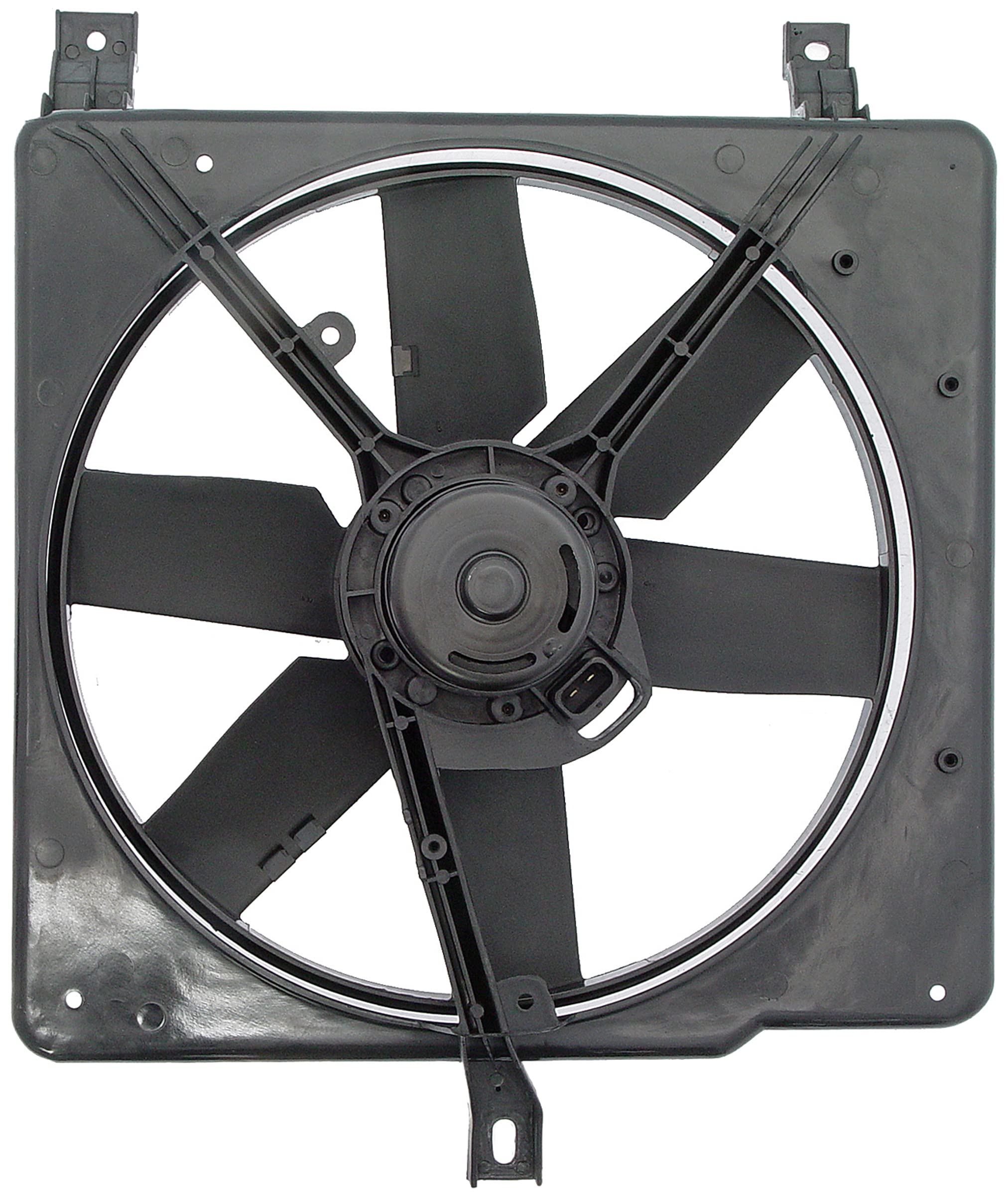 Dorman 620-614 Radiator Fan Motor Assembly - Replacement Cooling Fan for Cars & Trucks - Perfect for Engine Overheating Prevention & AC Performance