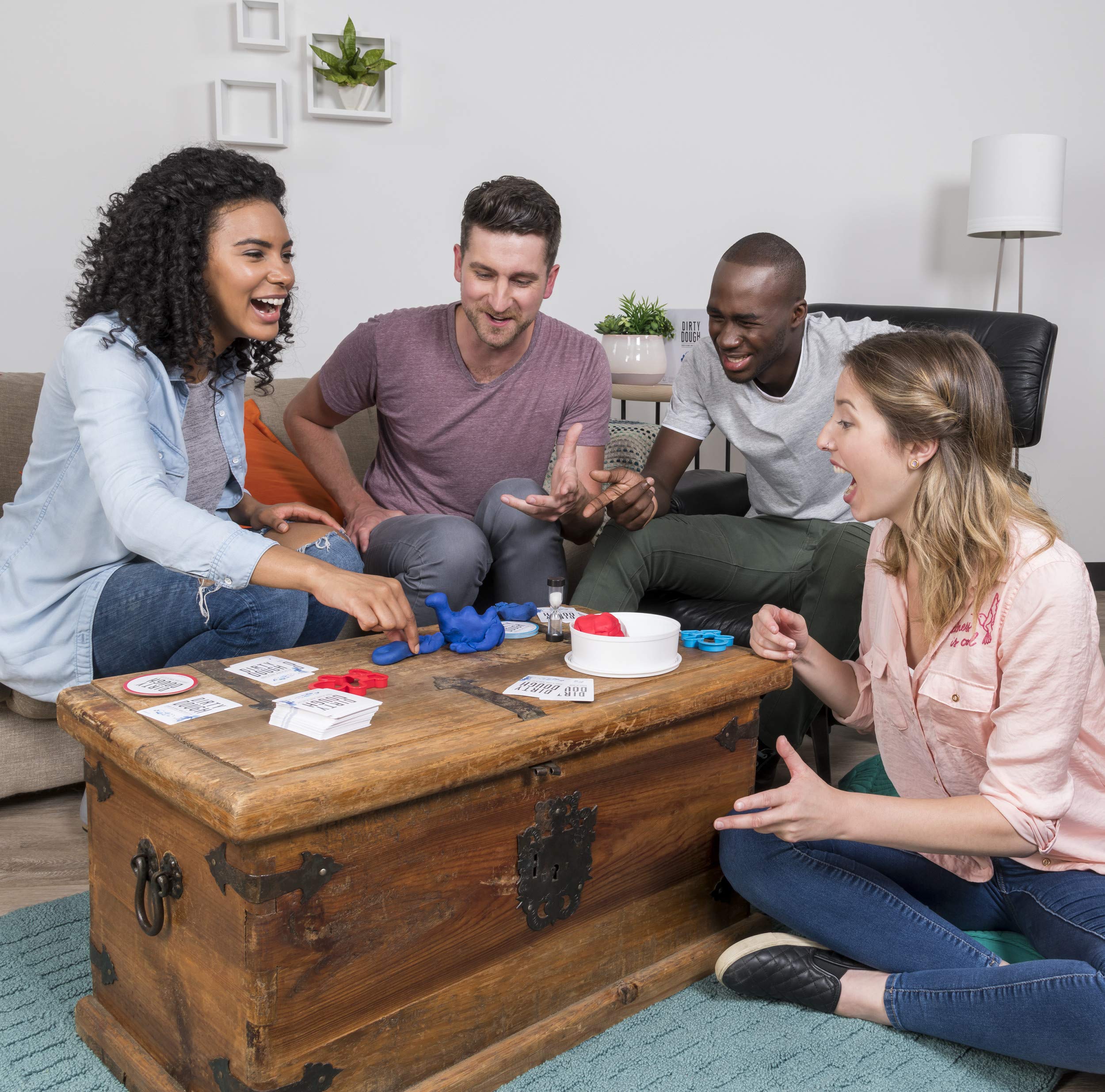 Spin Master Games Dirty Dough - Hilarious Adult Party Card Game for Game Nights & Bachelor Parties | Fun for Friends & Couples | Perfect for 18+ Gatherings & Drinking Games