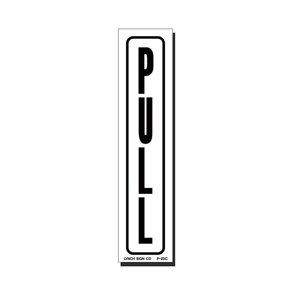 High-Quality Pull Decal Sticker - 1 x 7 Inches - Perfect for Cars, Laptops, Water Bottles & DIY Crafts