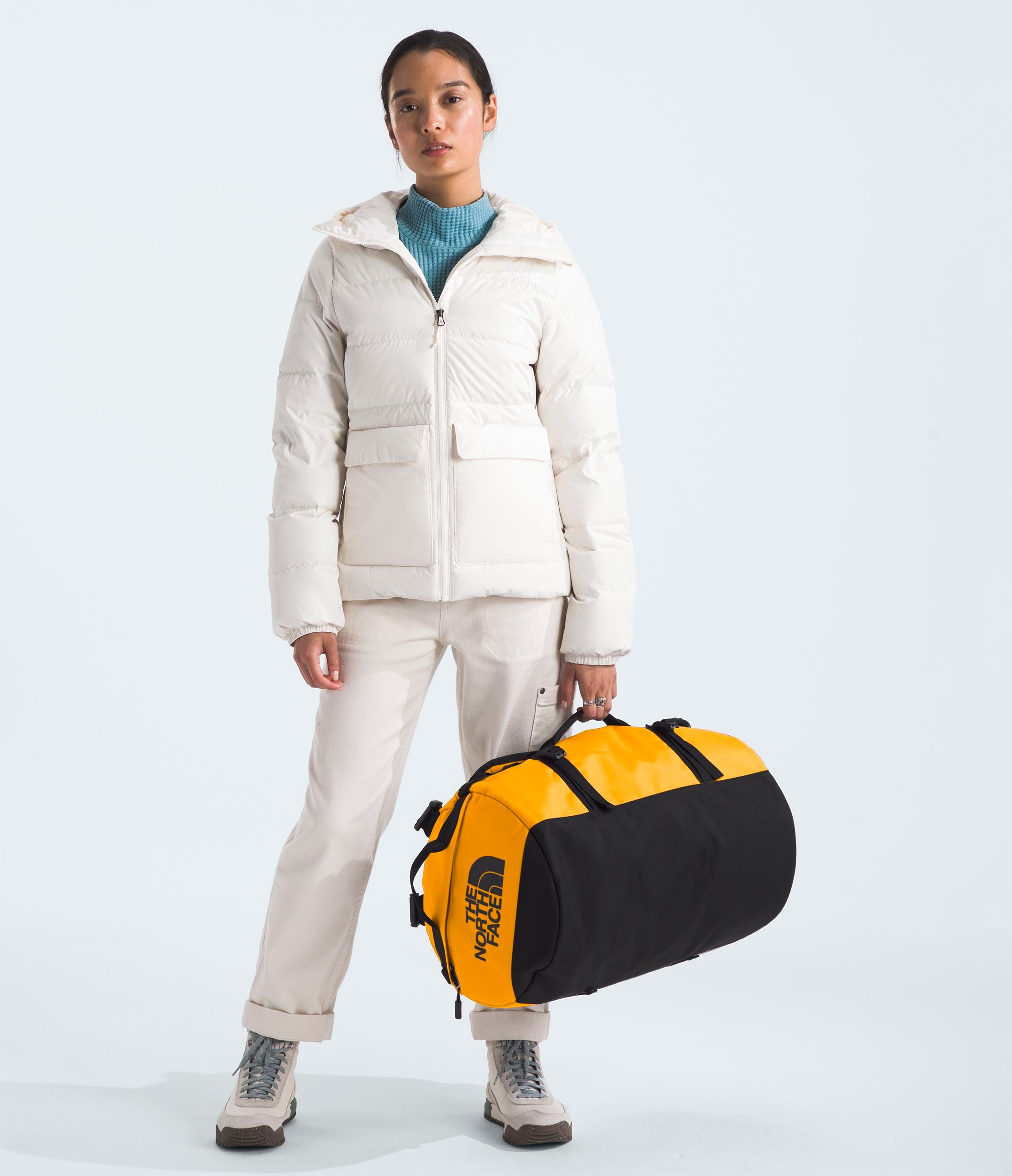 The North Face Base Camp Duffel Bag - Waterproof Travel Duffel for Camping, Hiking & Outdoor Adventures - Durable Luggage for Gym, Work & Weekend Getaways