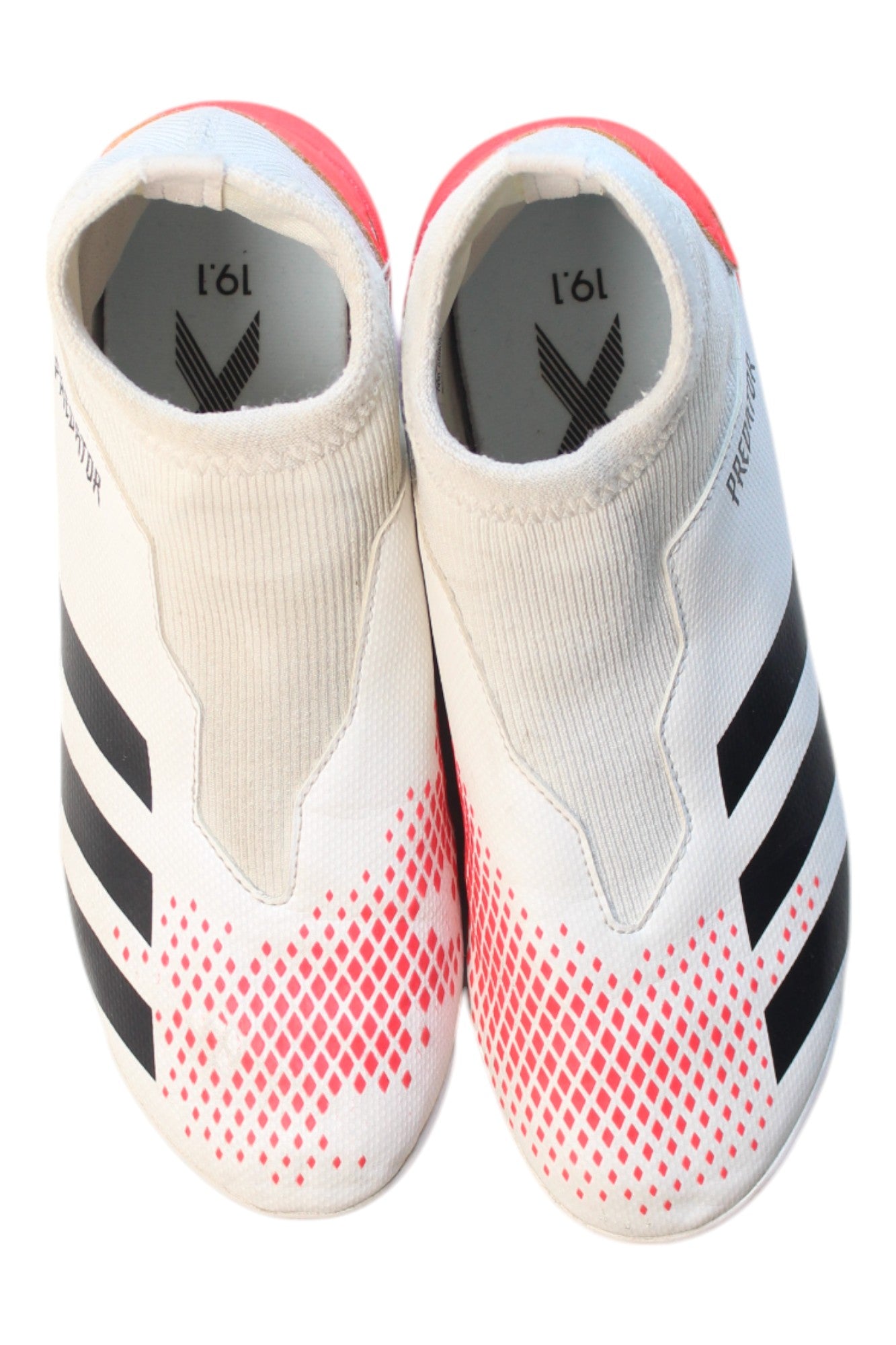 Adidas Predator Soccer Cleats for Men - Size EU 30 | Lightweight Football Shoes for Artificial Turf & Grass | Perfect for Training & Matches