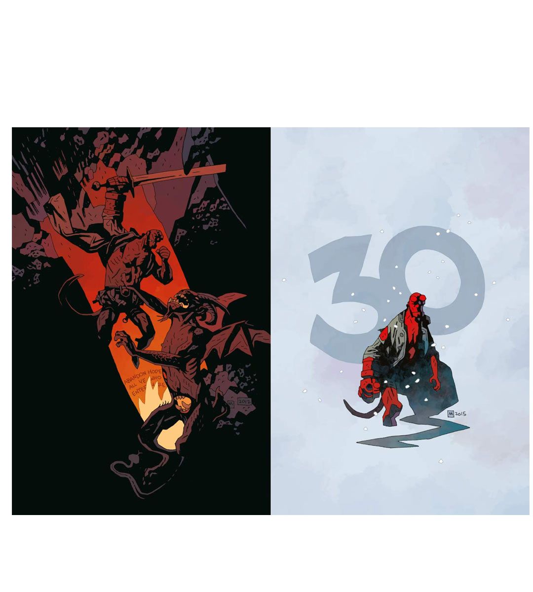 Hellboy: 25 Years of Covers Art Book - Collectible Comic Art Collection for Fans & Collectors - Perfect for Home Decor, Gifts, and Comic Book Displays