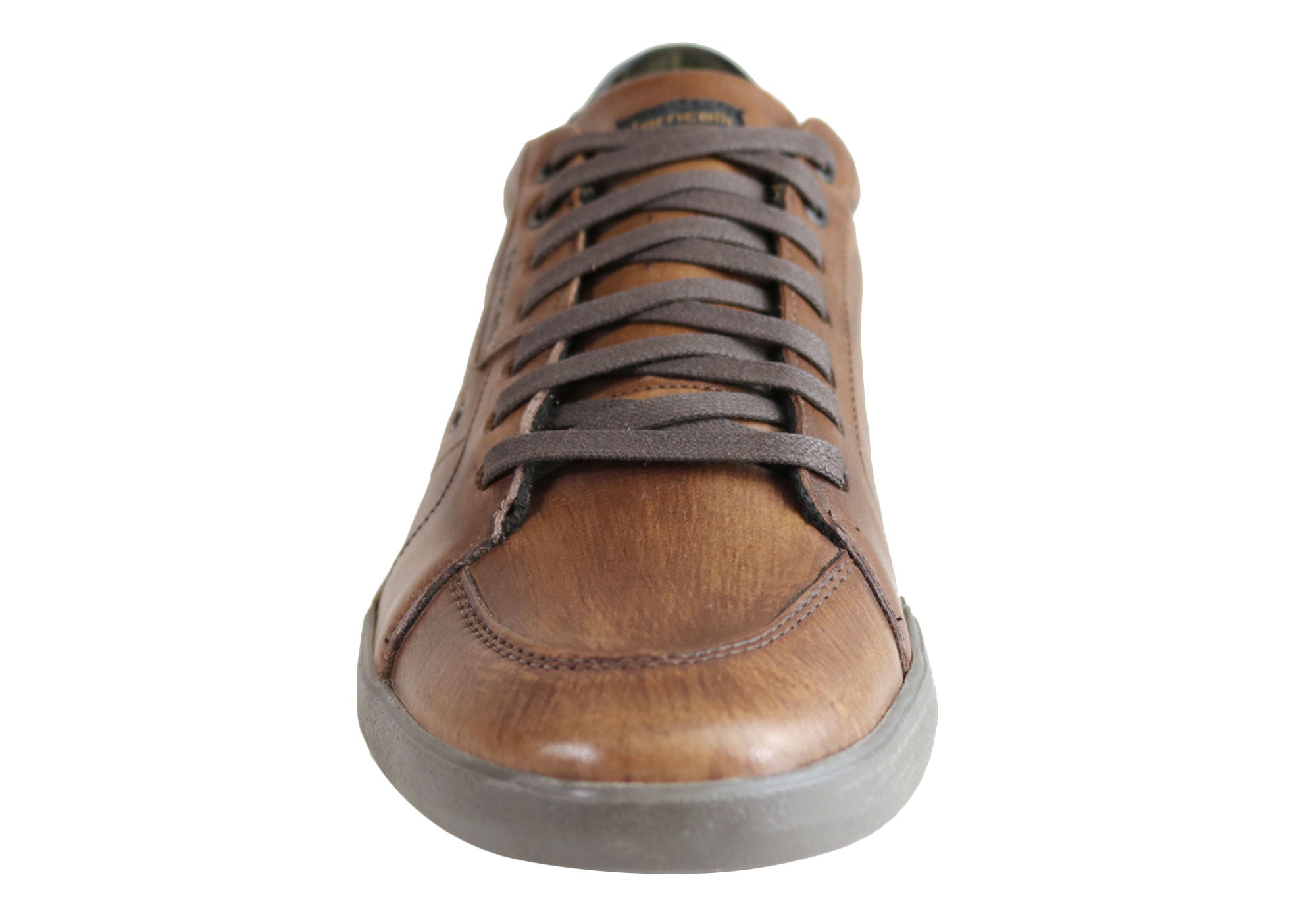Ferricelli Fabian Men's Leather Lace-Up Casual Shoes - Handcrafted in Brazil - Perfect for Office, Dating & Everyday Wear