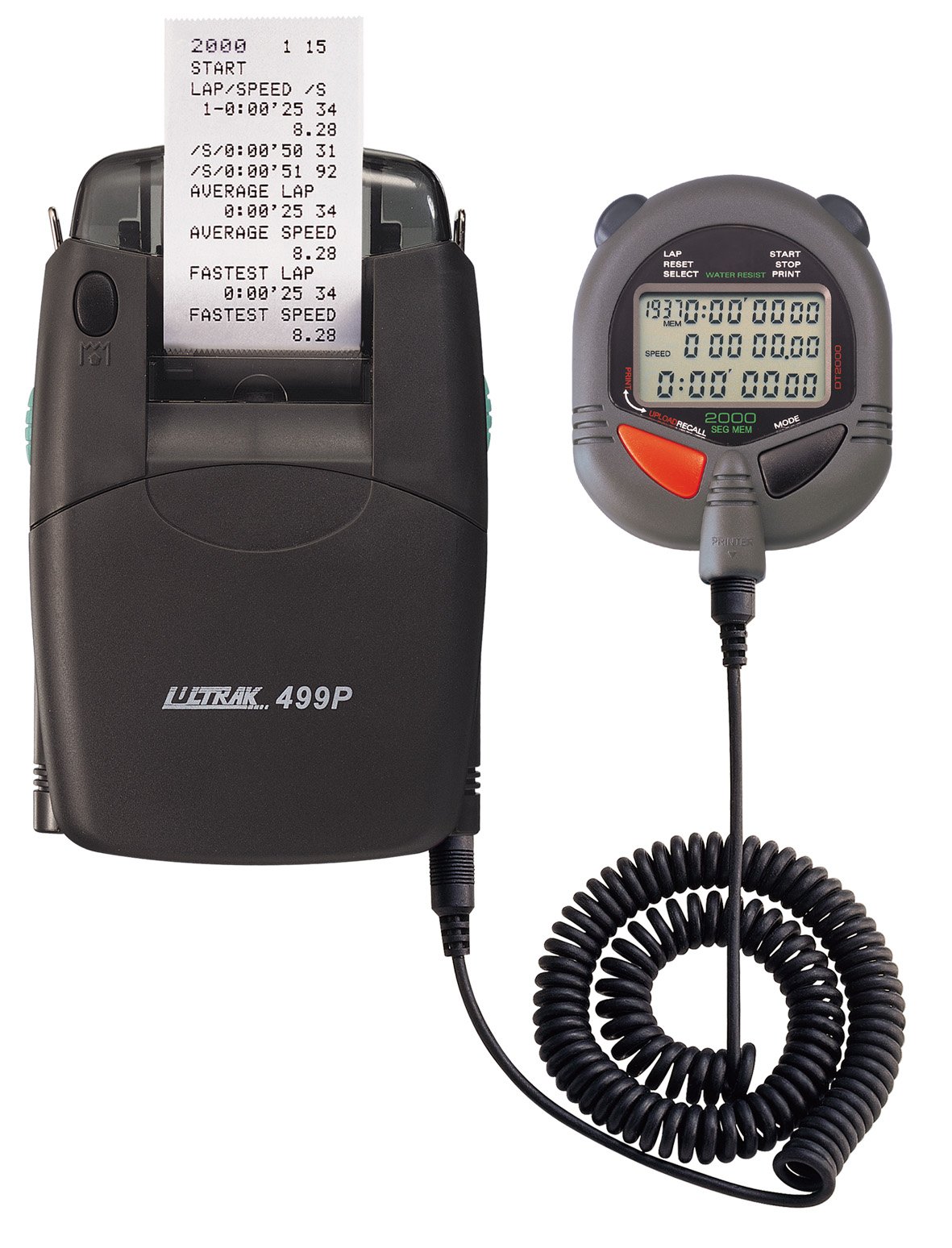 Ultrak 499 2000 Multiple Event Timer with Printer - High Precision Timing Device for Sports, Labs & Industrial Use