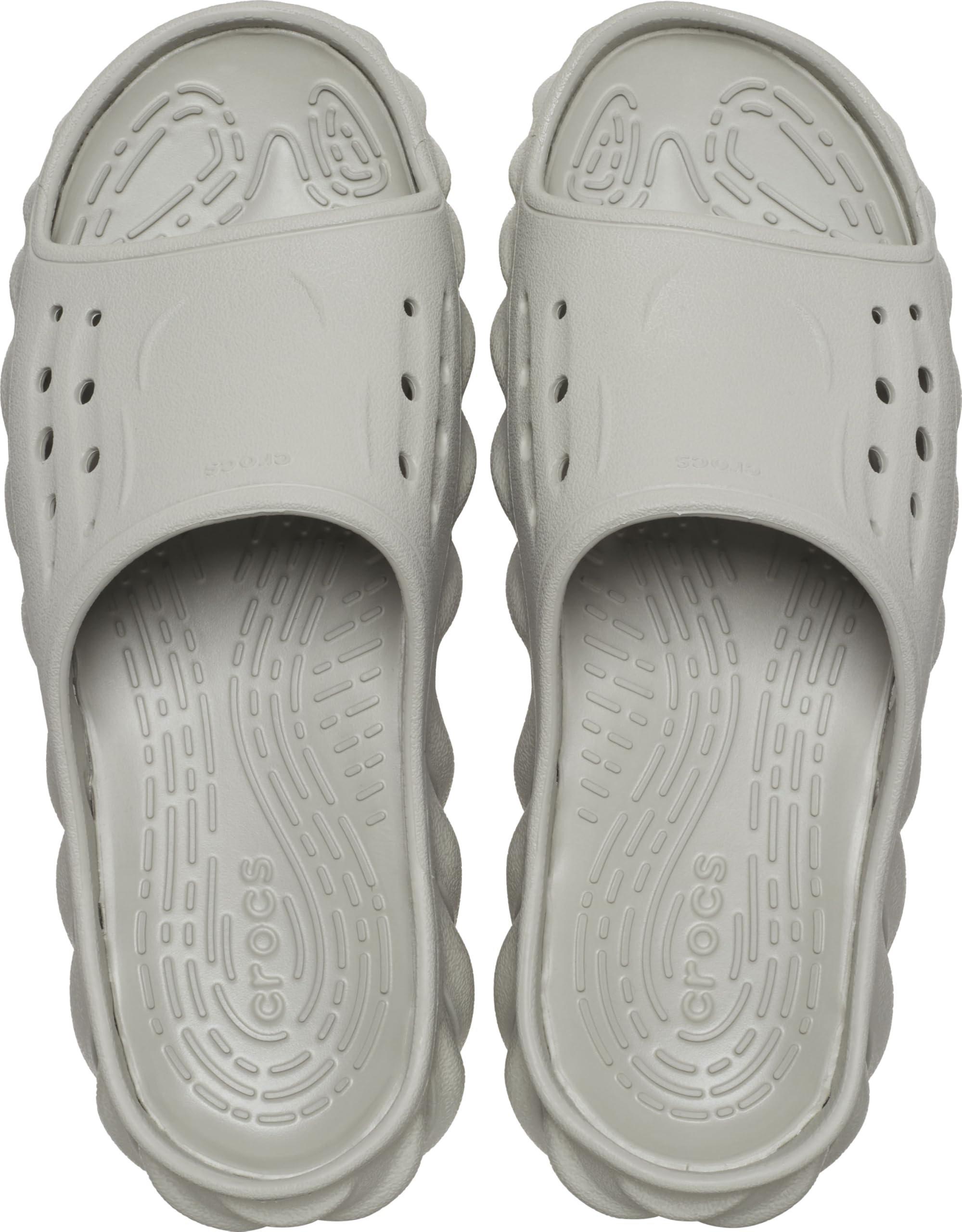 Crocs Unisex-Adult Echo Slide Sandals | Comfortable Waterproof Slip-On Slides for Men & Women | Perfect for Pool, Beach, and Casual Wear