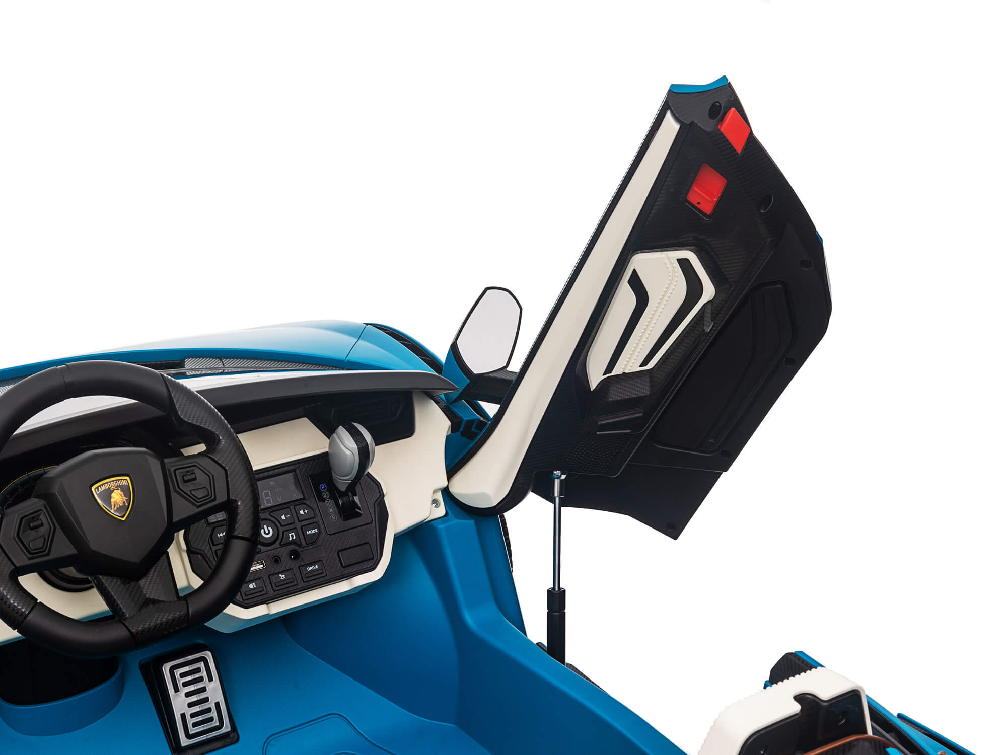 24V Lamborghini Sian Kids Electric Ride-On Car with Parent Remote Control - Blue | 2-Seater Toy Vehicle for Boys & Girls | Outdoor Play, Birthday Gifts, Backyard Fun