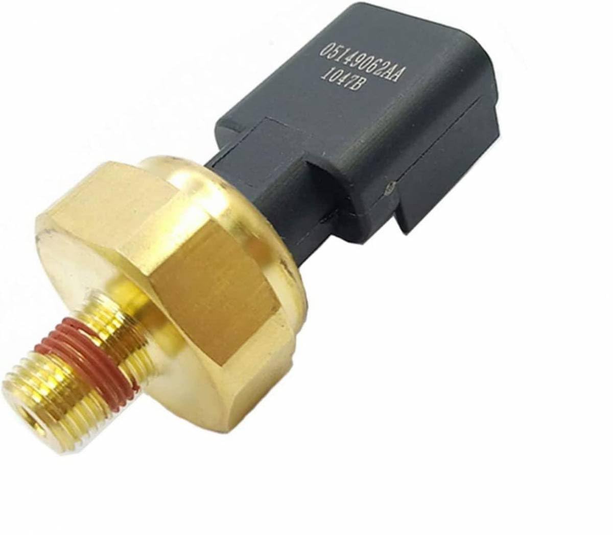 DTS Oil Pressure Sender Switch with Warning Light - PS418 Replacement for Chrysler Dodge Jeep Ram Volkswagen - Perfect for Engine Maintenance & Dashboard Warning System