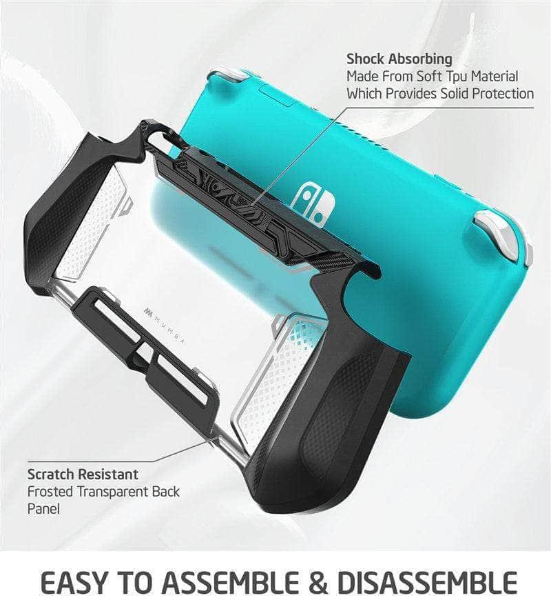 Nintendo Switch Lite MUMBA Blade Protective Portable Case - Durable Cover for Gaming On The Go, Travel & Commuting