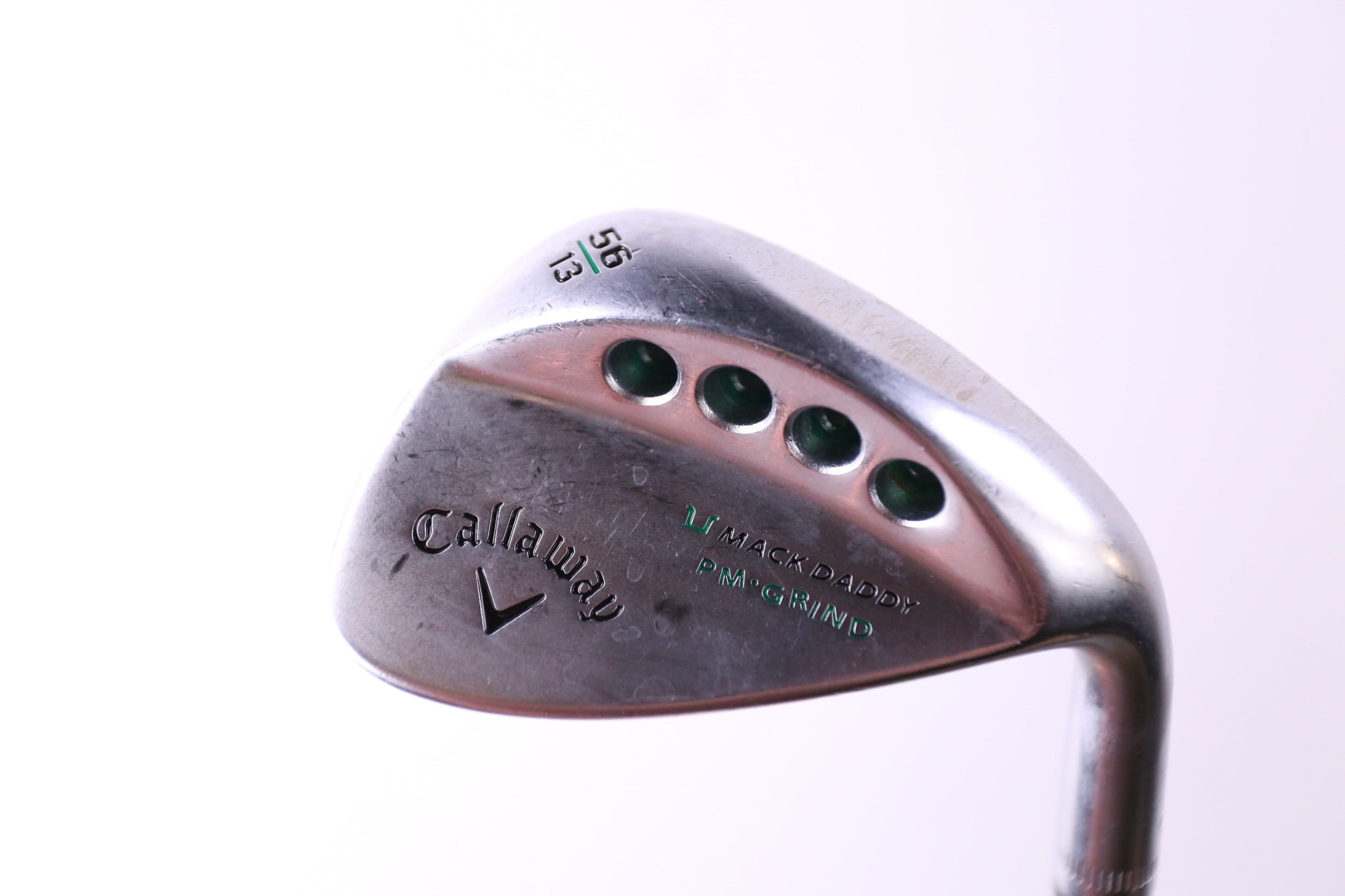 Used Callaway Mack Daddy PM Grind 56° Sand Wedge - Right Handed Stiff Flex Golf Club for Bunker Shots & Short Game Precision