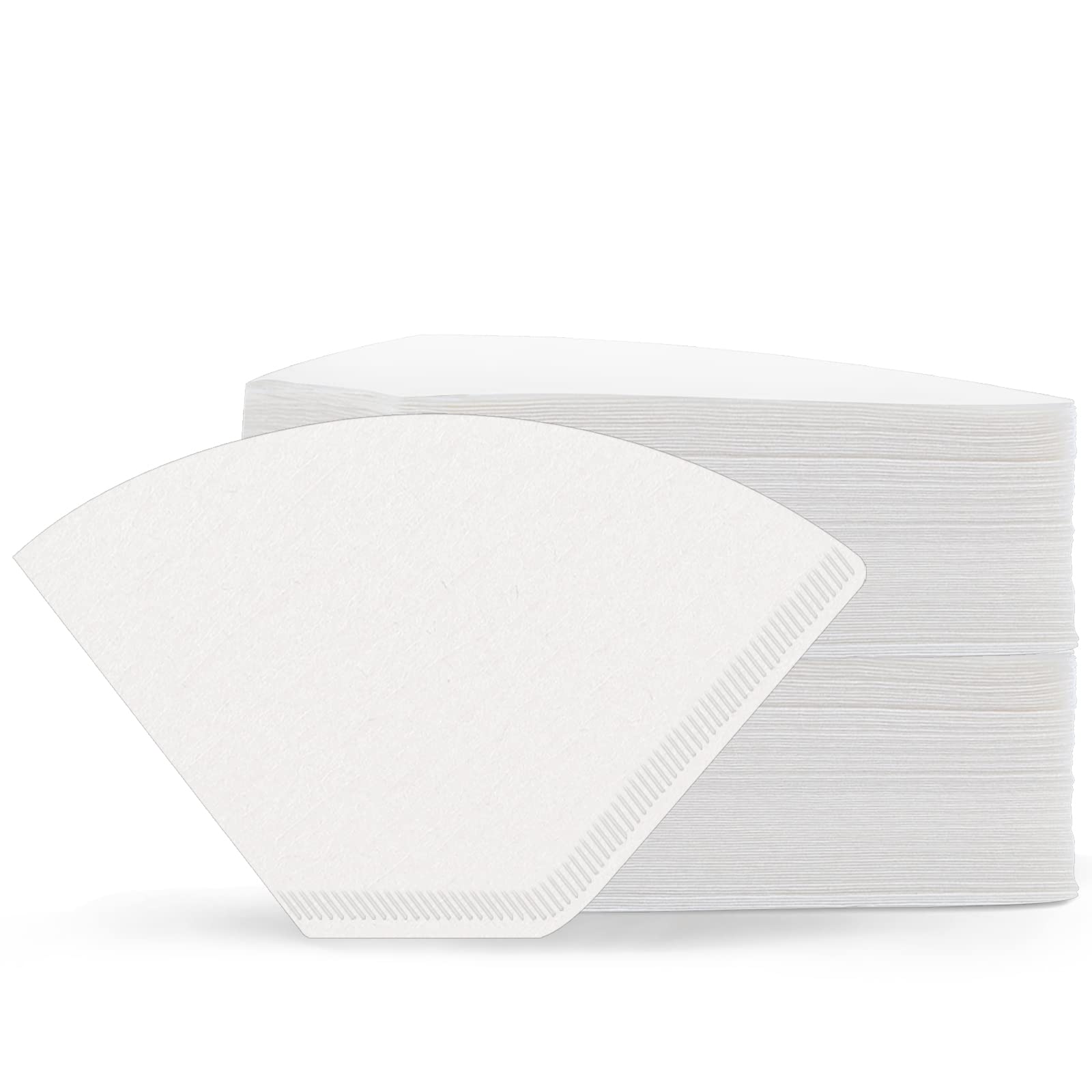Segarty #1 Coffee Cone Filters - 200 Count, 1-2 Cup Size, Bleached White Paper, Disposable Pour Over Dripper - Compatible with Most Coffee Makers - Perfect for Home Brewing, Office Use & Cafeterias